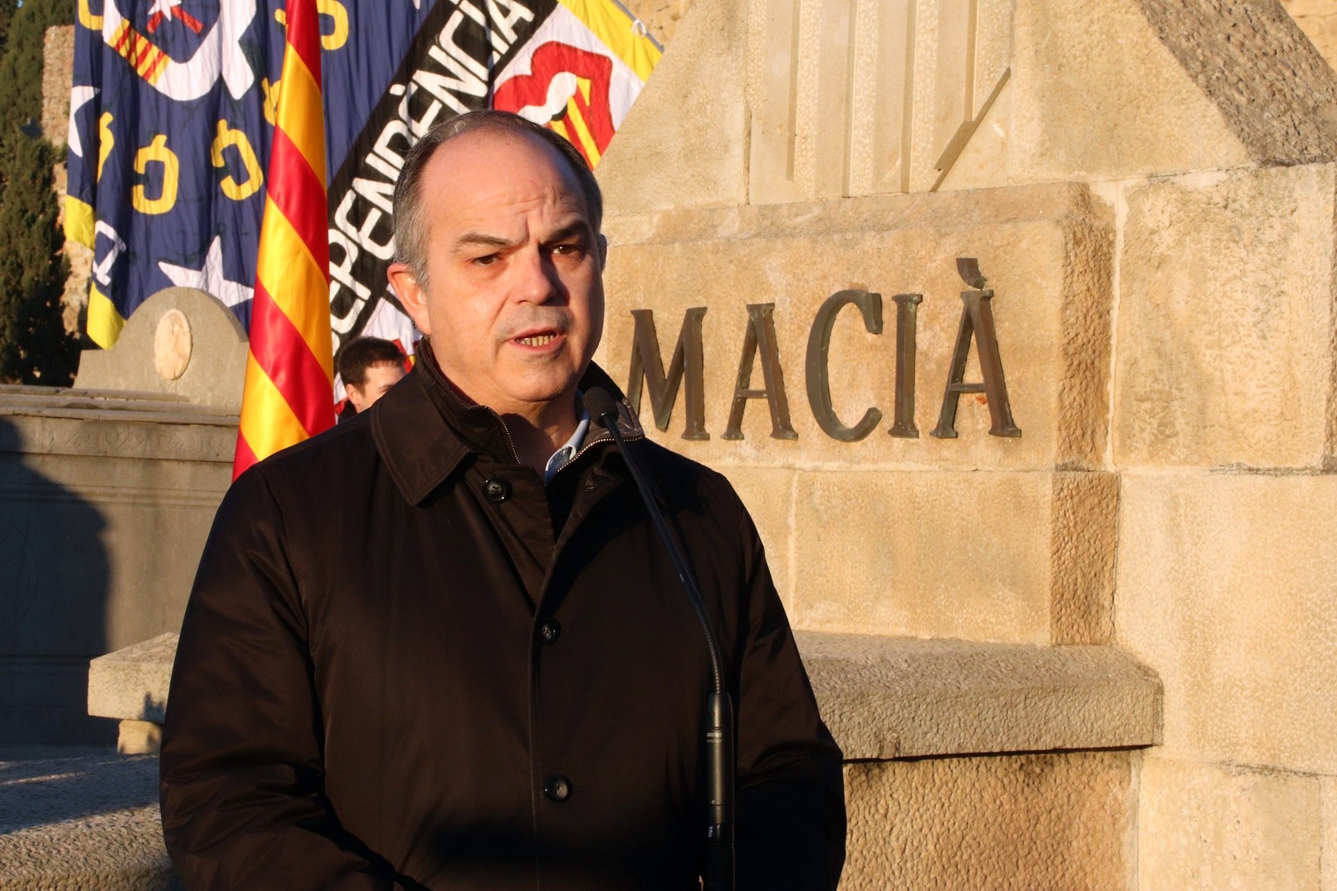 Jordi Turull equipara a Francesc Macià con Carles Puigdemont porque "han sufrido la persecución y el exilio"