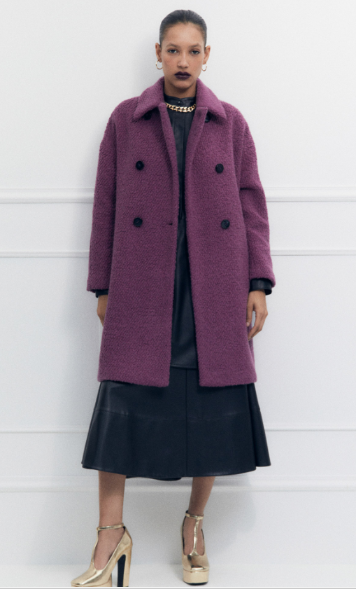 Si Papá Noel no te trajo el abrigo tendencia morado de Sfera, deberías volverlo a intentar para Reyes, arrasa