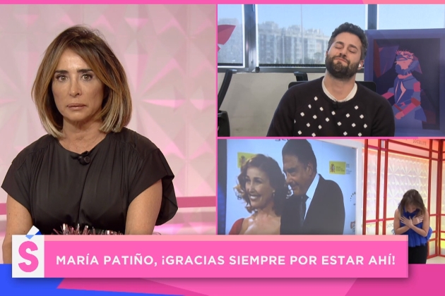 Patiño llora, despedida Telecinco Patiño llora, despedida Telecinco