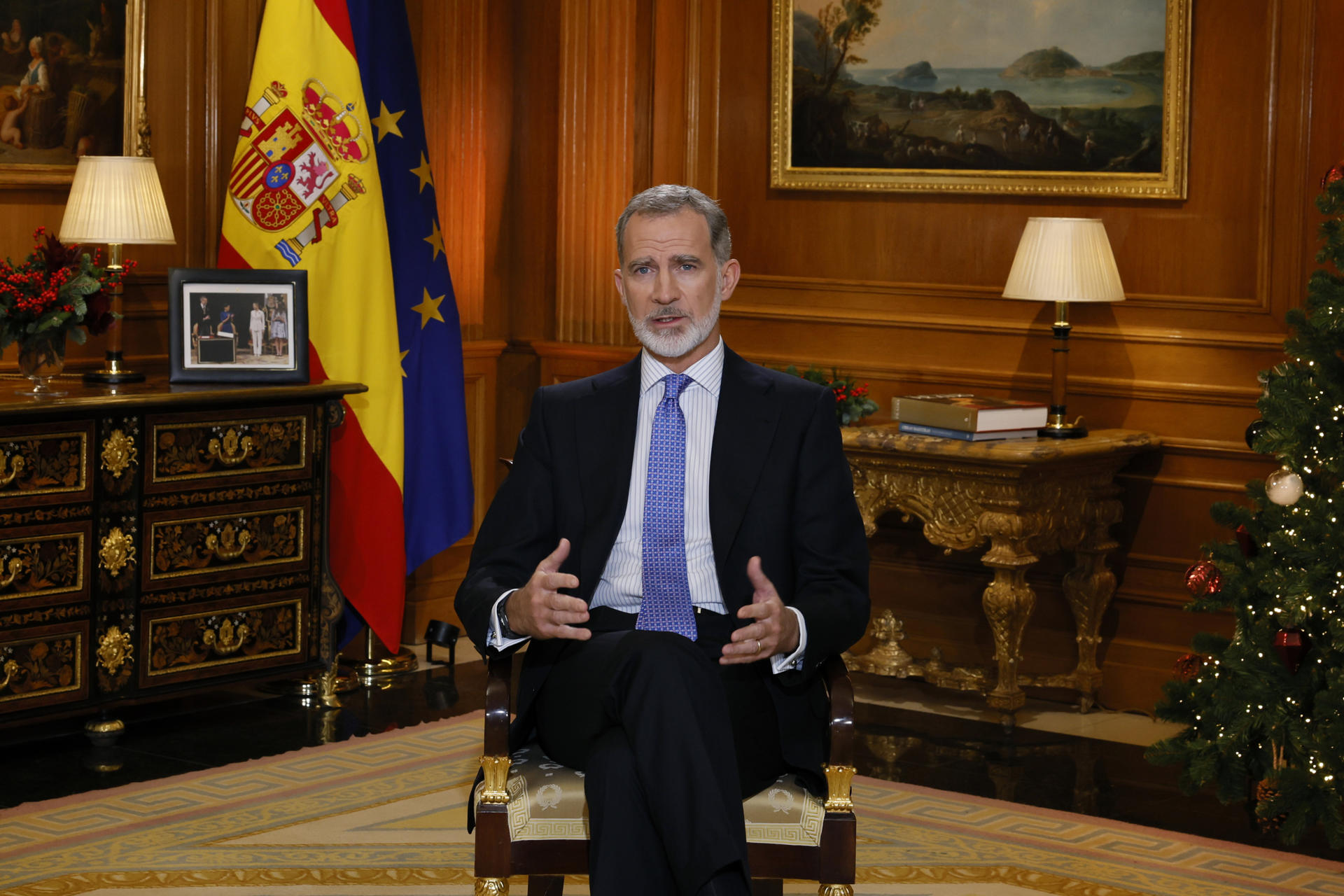 El discurso de Felipe VI, el segundo menos visto de su reinado: pierde 700.000 espectadores