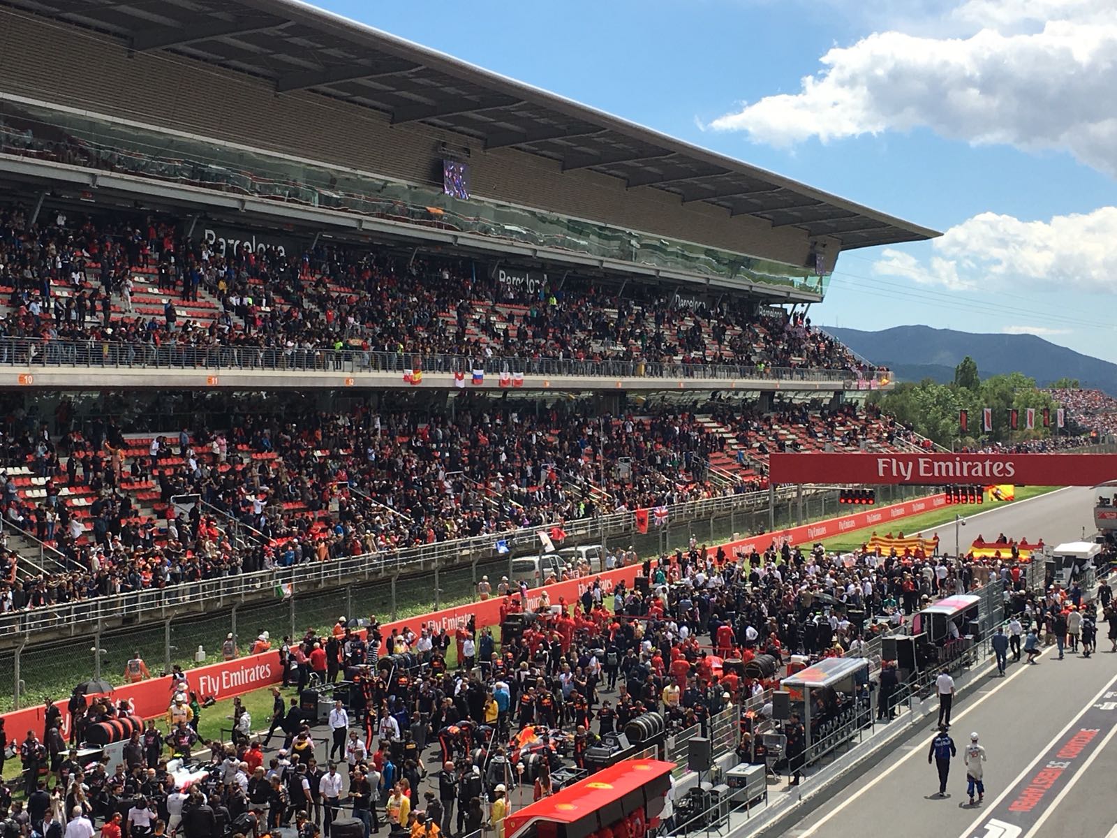 Barcelona's Formula 1 circuit plays Catalan anthem (and unionists are upset)