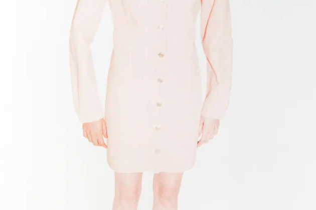 Vestido en denim de algodón1 Vestido en denim de algodón1