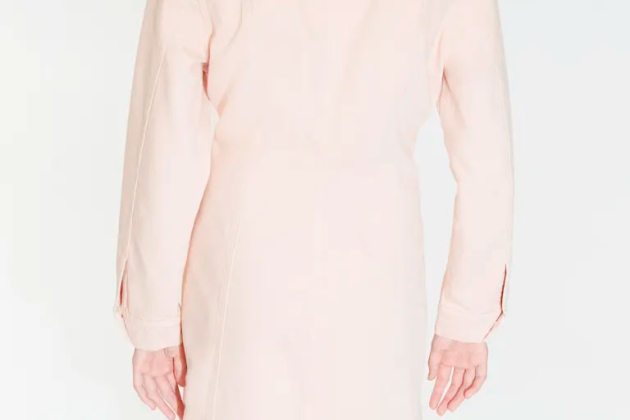 Vestido en denim de algodón Vestido en denim de algodón