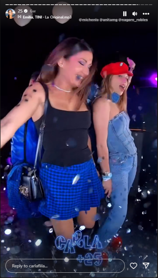 Nagore Robles al l'aniversari de Carla Flila / Instagram Nagore Robles al l'aniversari de Carla Flila / Instagram