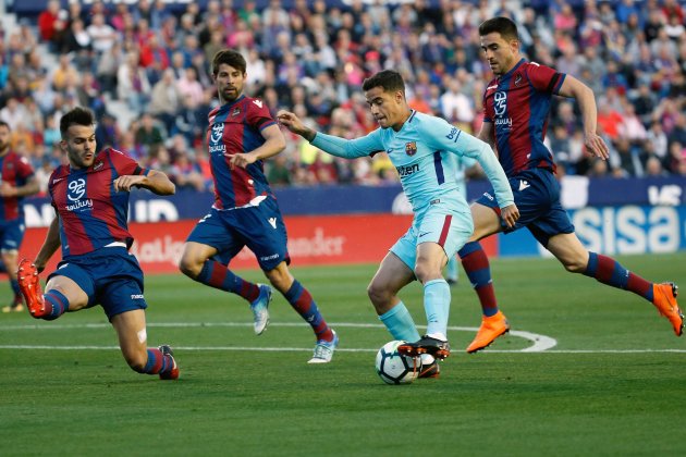 Coutinho gol Barça Llevant EFE