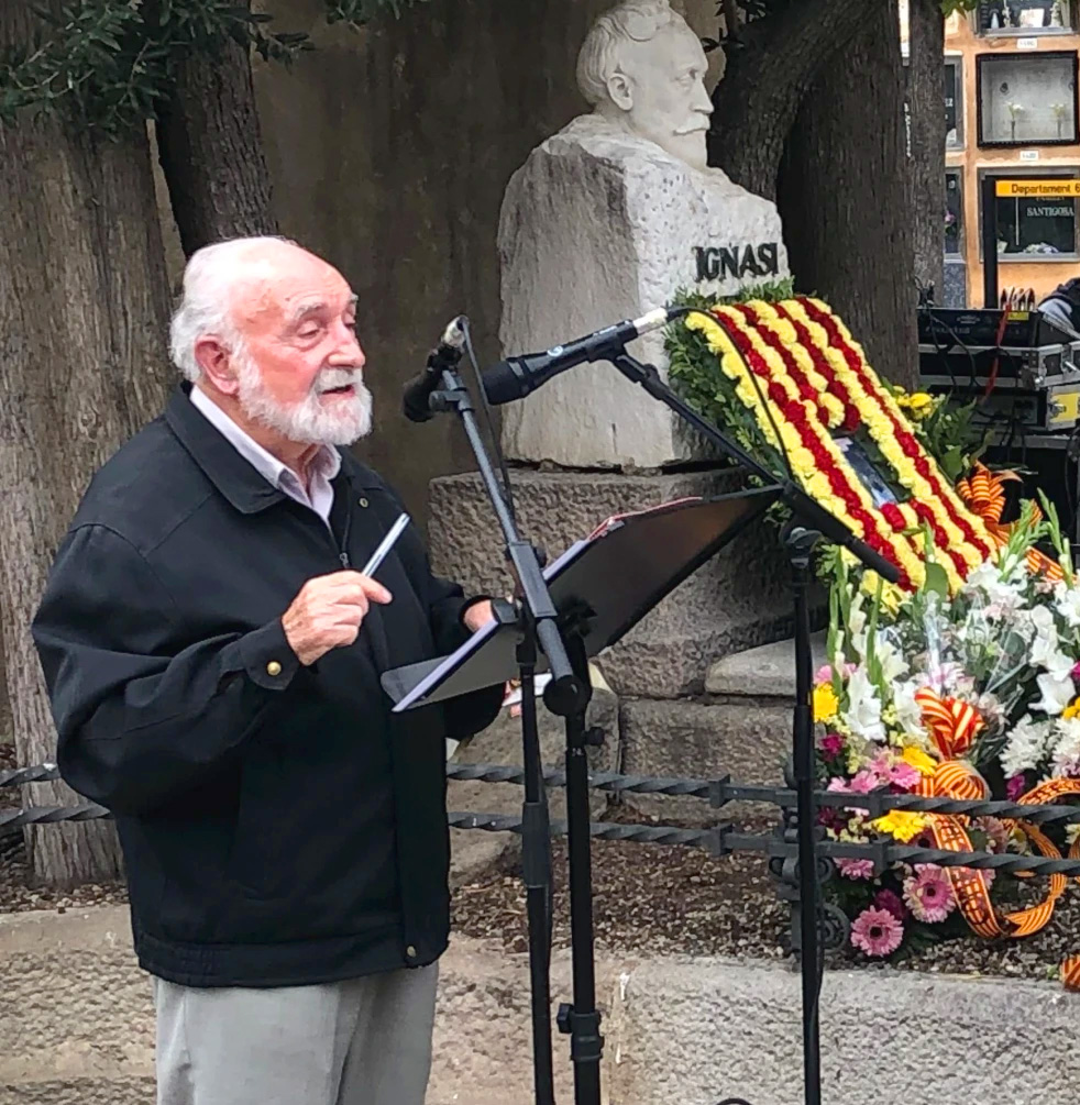 Muere Francesc Porret, un referente del barrio de Sant Andreu de Palomar, a los 94 años