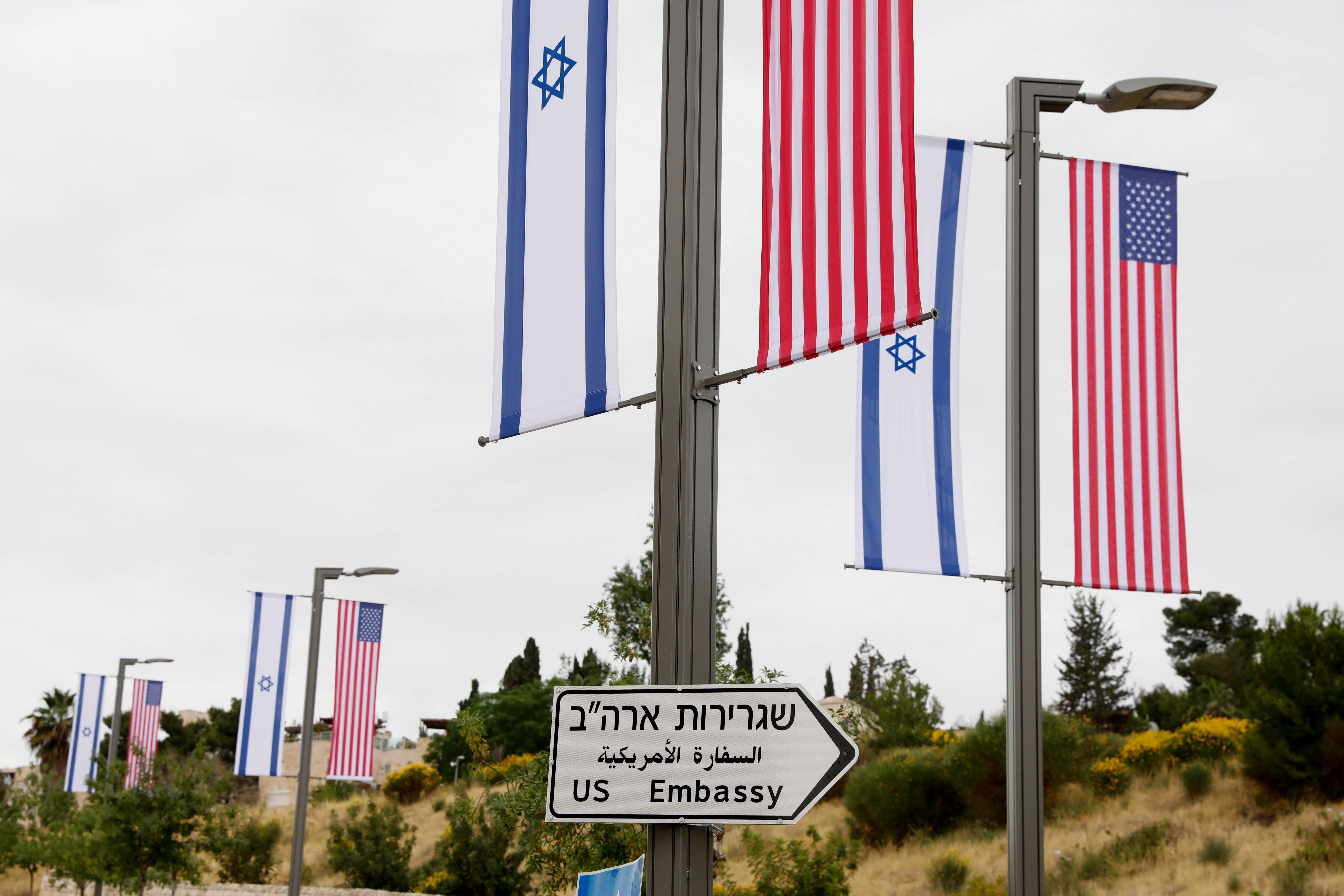 Israel celebra la posada en marxa de l'ambaixada dels EUA a Jerusalem