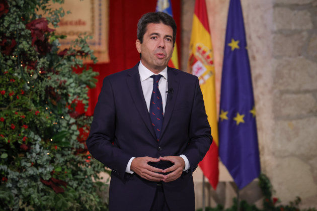 Presidente Pais Valencia, Carlos Mazon, discurso Ningún Año 2023 / Europa Press