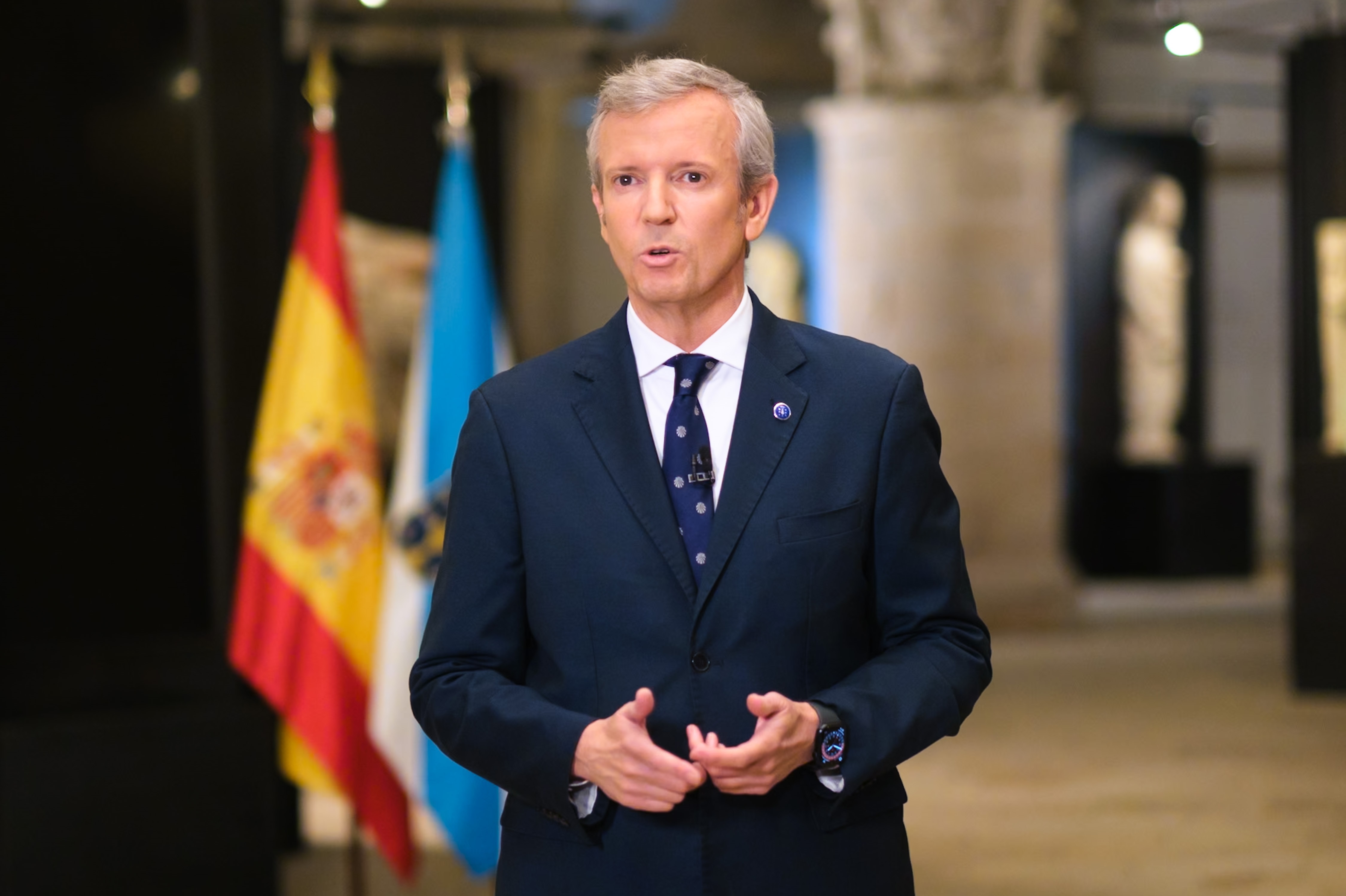 PResident Galicia, Alfonso Rueda, discurs Cap Any 2023 / Europa Press
