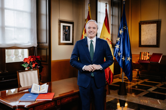 Presidente Arago, Jorge Azcon, discurso Ningún Año 2023 / Europa Press