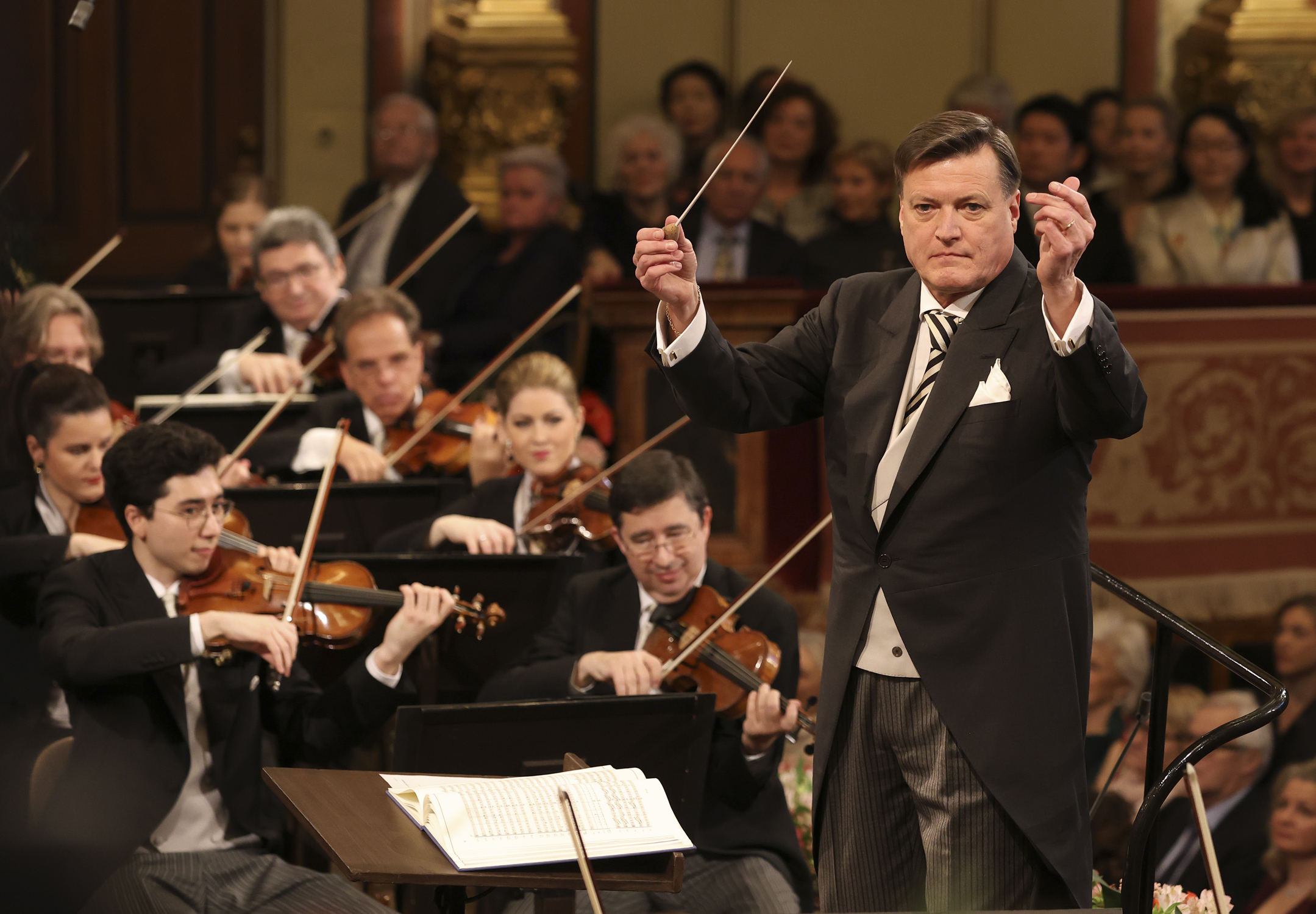 La 'Marcha Radetzky' triunfa una vez más en el Concierto de Año Nuevo de la Filarmónica de Viena