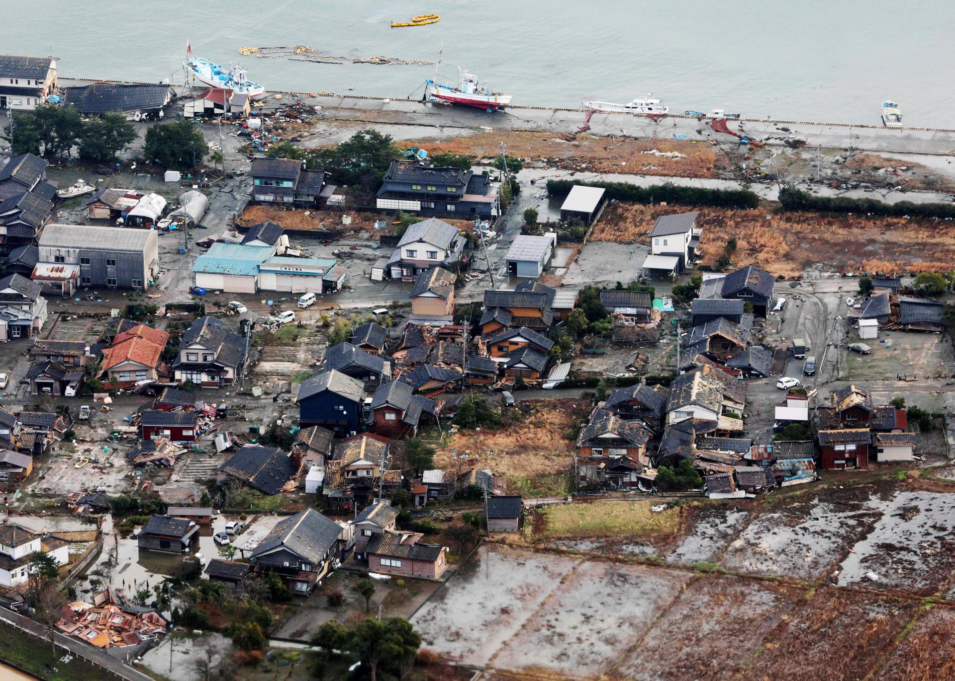 El Japó eleva a 48 els morts pel terratrèmol a la costa occidental