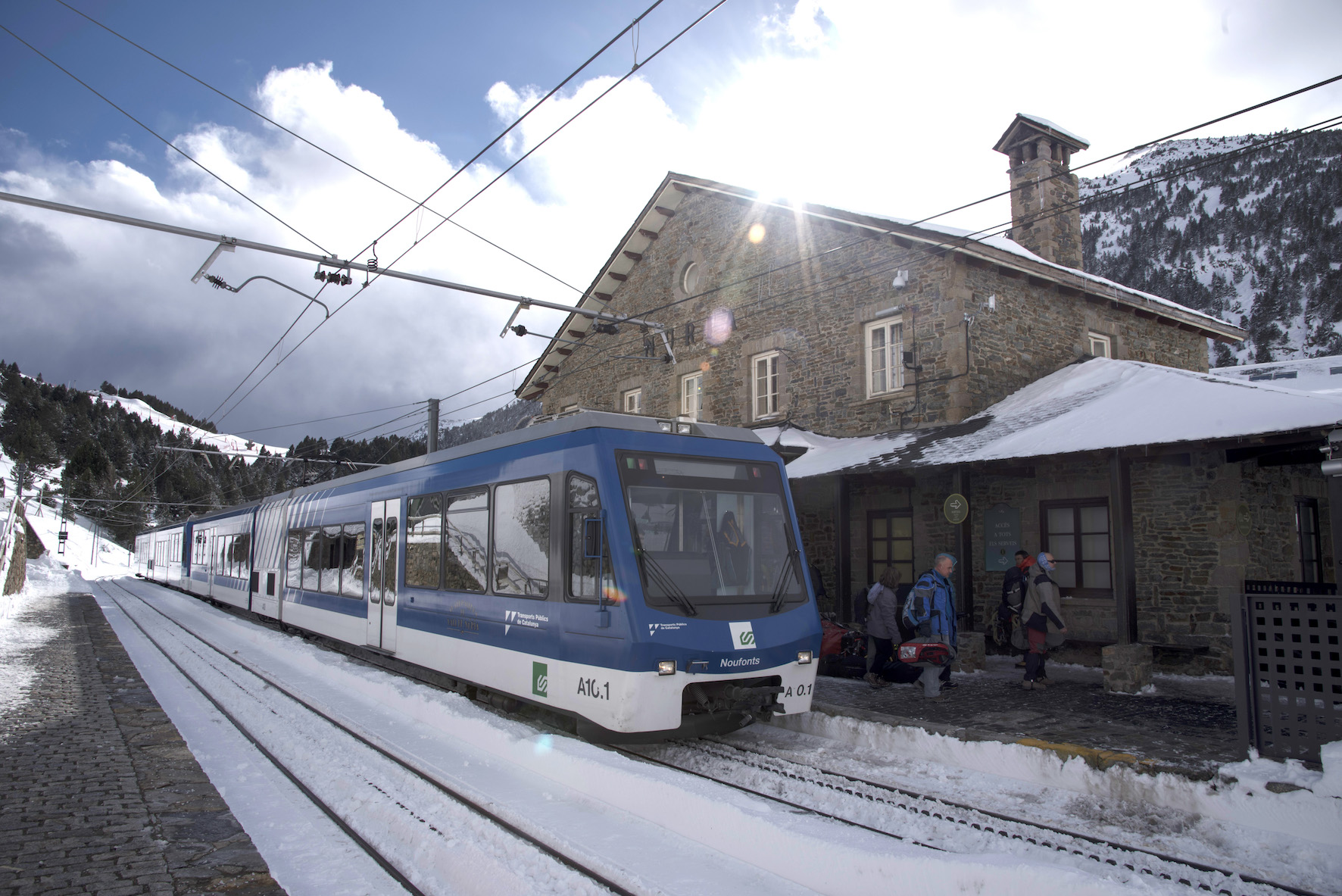 Los Reyes Magos escogen el ferrocarril