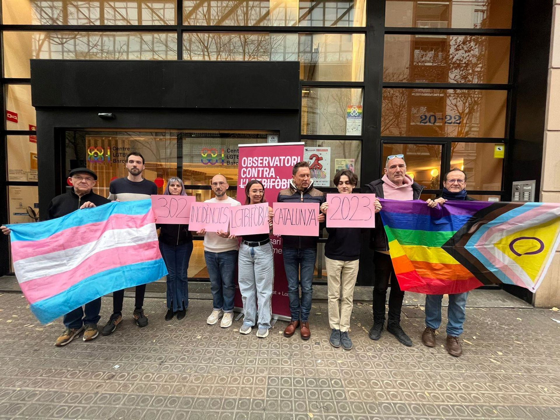 Les incidències LGTBI-fòbiques a Catalunya augmenten un 27,4% respecte al 2022