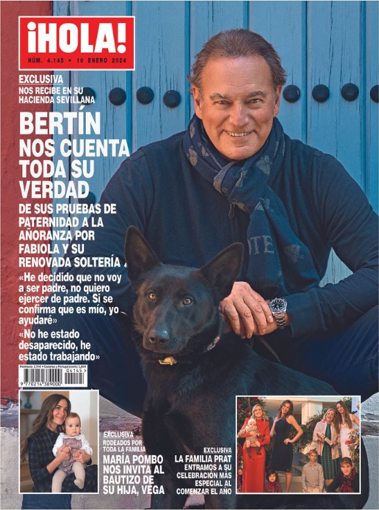 Bertín Osborne a la portada de la revista ¡Hola! Bertín Osborne a la portada de la revista ¡Hola!