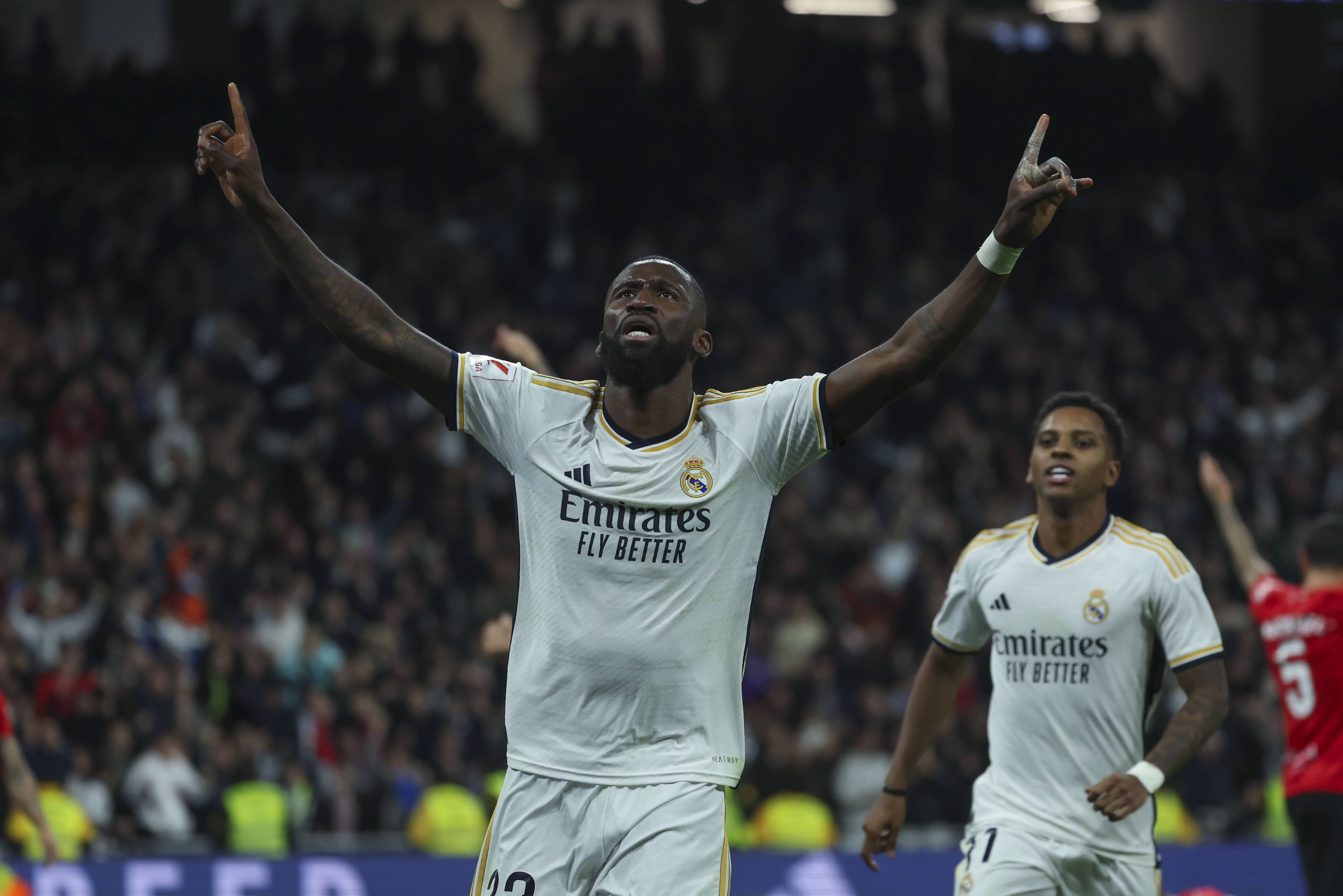 Un Real Madrid espeso supera al Mallorca con un gol de Rüdiger en el tramo final (1-0)