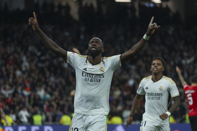 Antonio Rüdiger Real Madrid Mallorca EFE Antonio Rüdiger Real Madrid Mallorca EFE