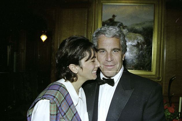 Jeffrey epstein y Maxwell. Europa Press