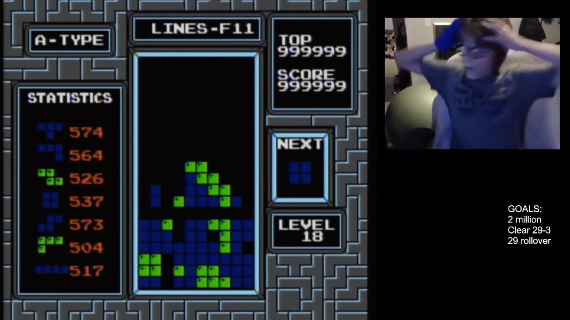 Un niño de 13 años se convierte en la primera persona en vencer al Tetris