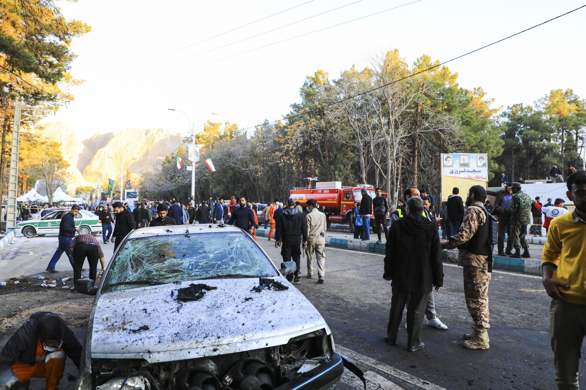 Irán rebaja a 84 la cifra de fallecidos por el atentado terrorista en Kerman