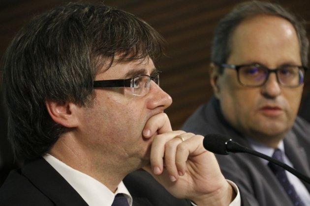 Carles Puigdemont i Quim Torra / ACN