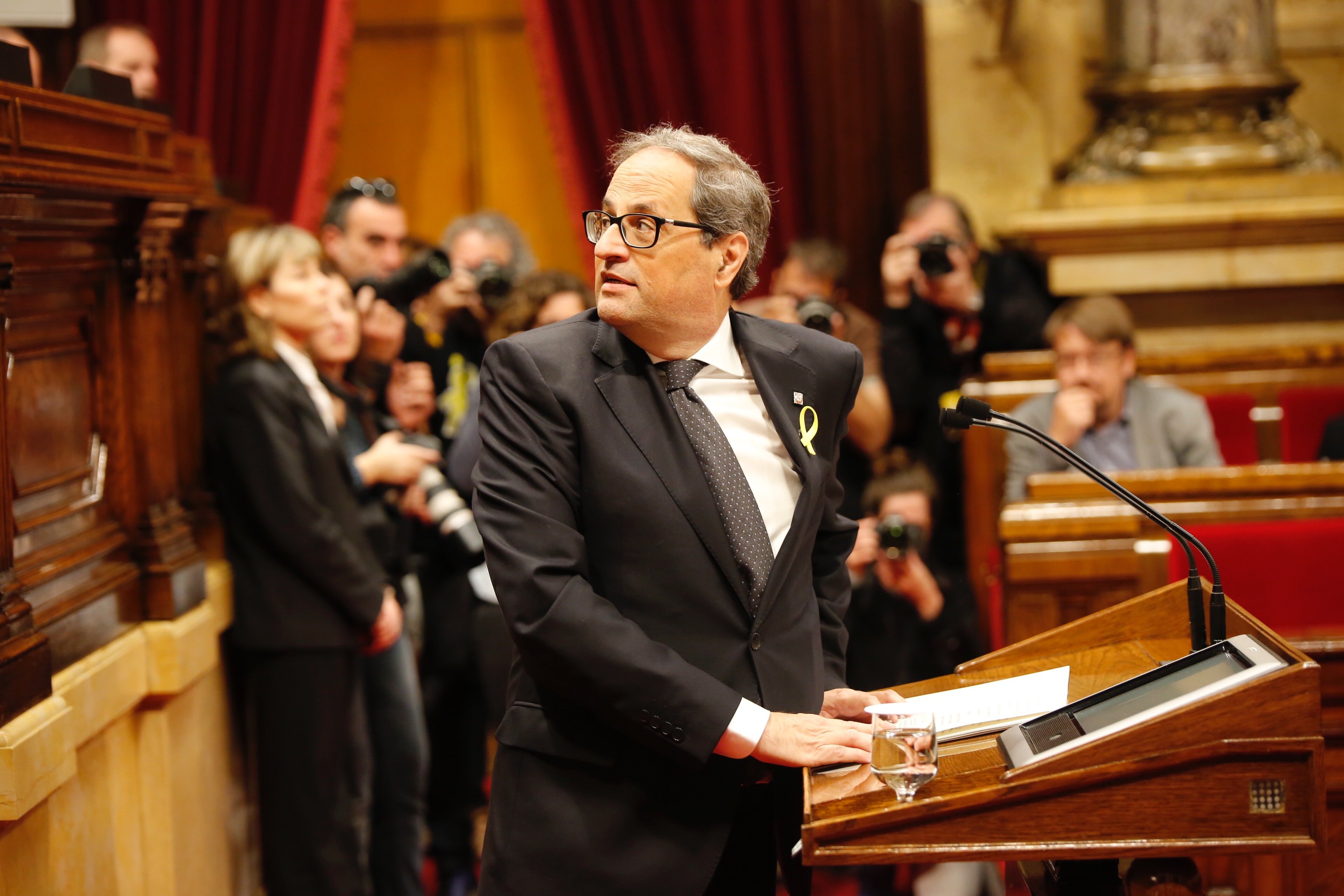 Torra ultima l'anunci del nou Govern