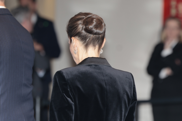 Letizia moño de espaldas GTRES Letizia moño de espaldas GTRES
