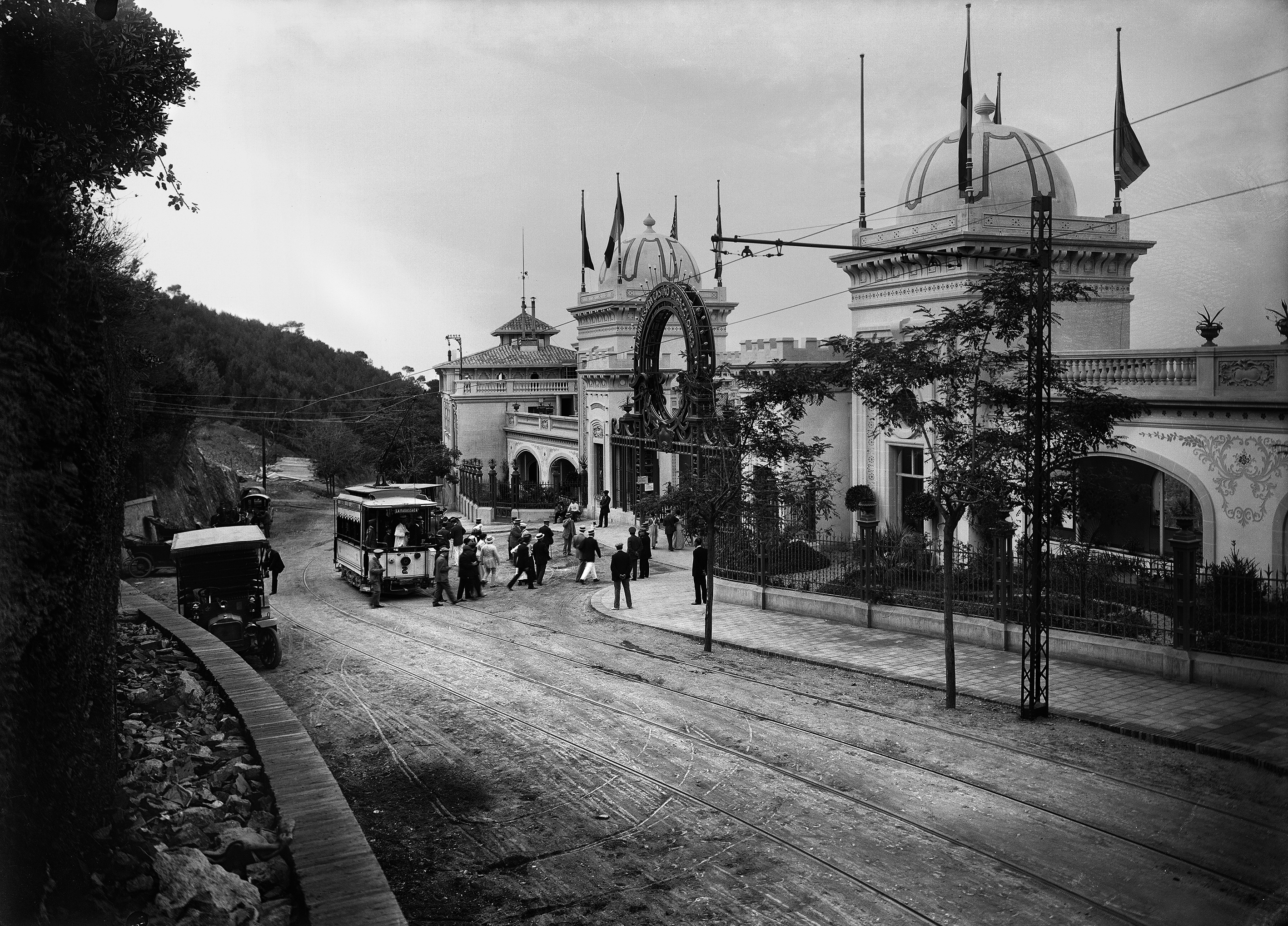 Pequeña historia de los tranvías que "conquistaron" Collserola