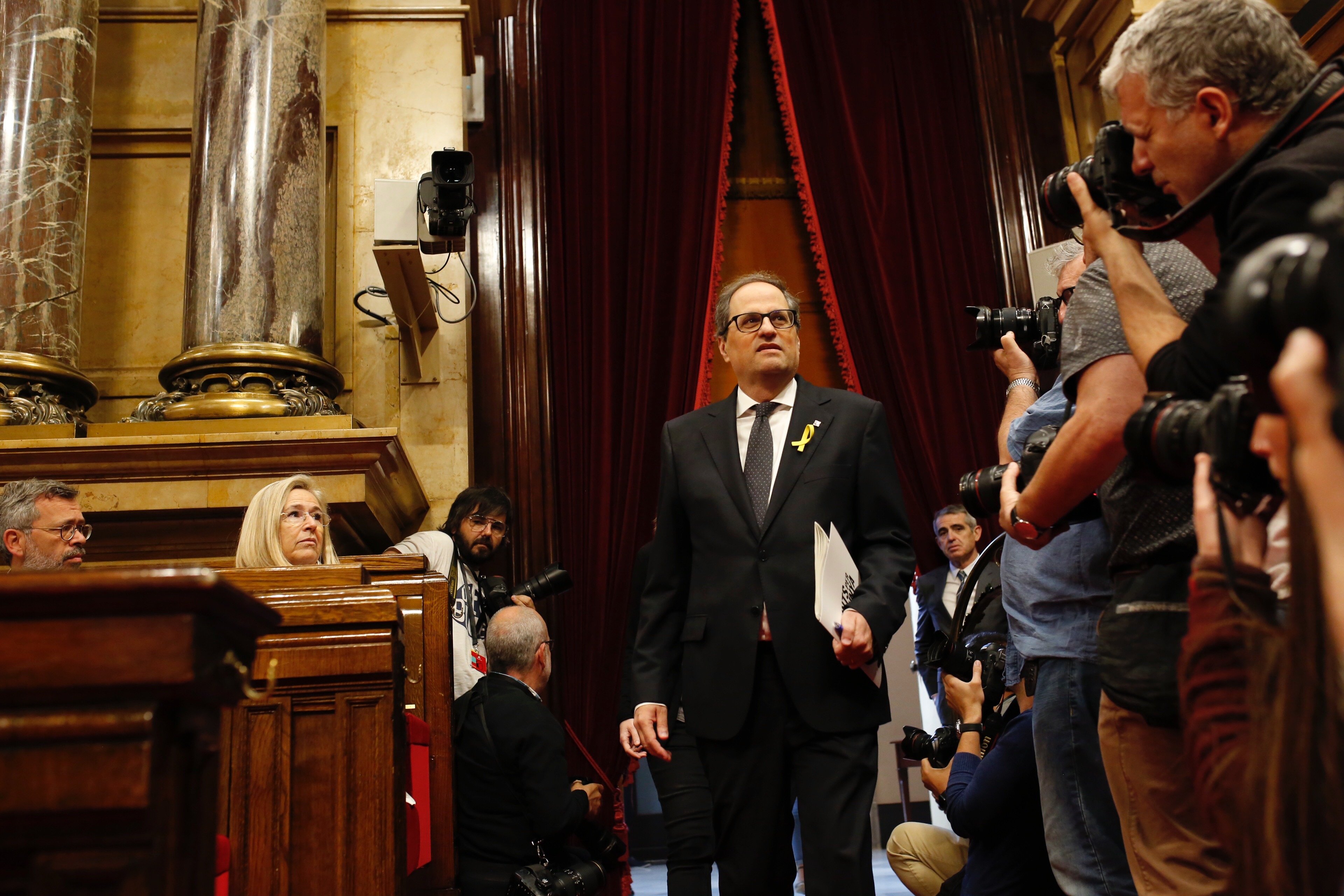 Torra garantiza que impulsará una "República de todos"