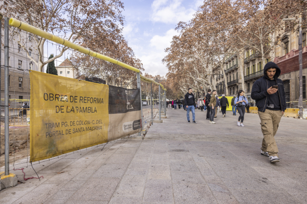 Recurs obres la rambla / Foto: Carlos Baglietto