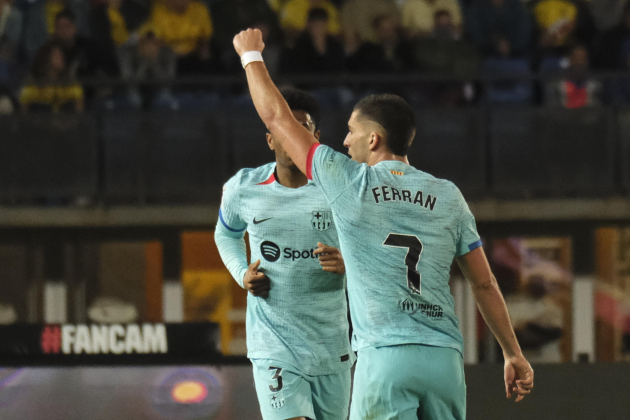 Ferran Torres celebracion gol Barca