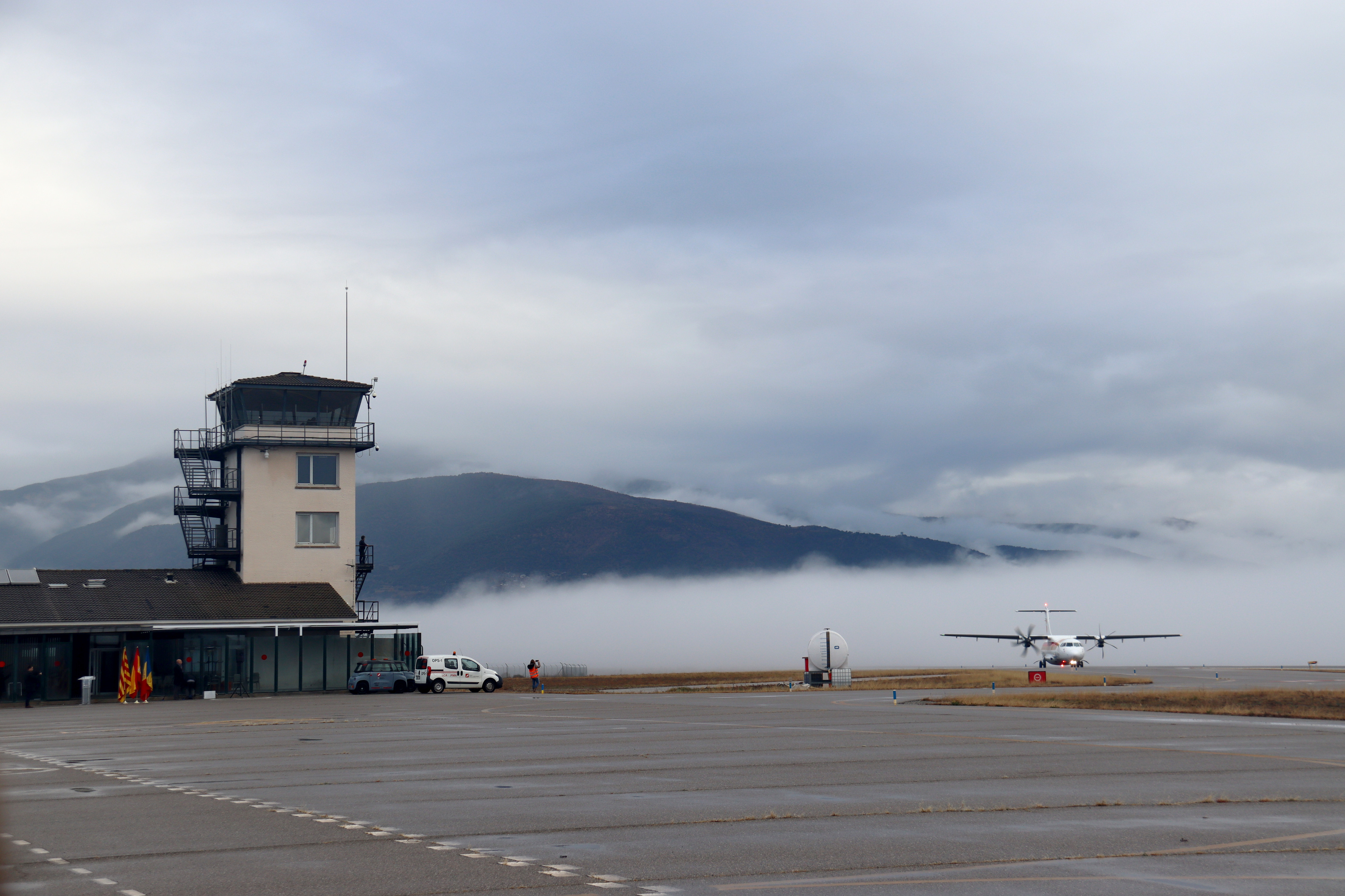 El Aeropuerto de Andorra-La Seu estrena la ruta a Palma que operará hasta el 31 de marzo