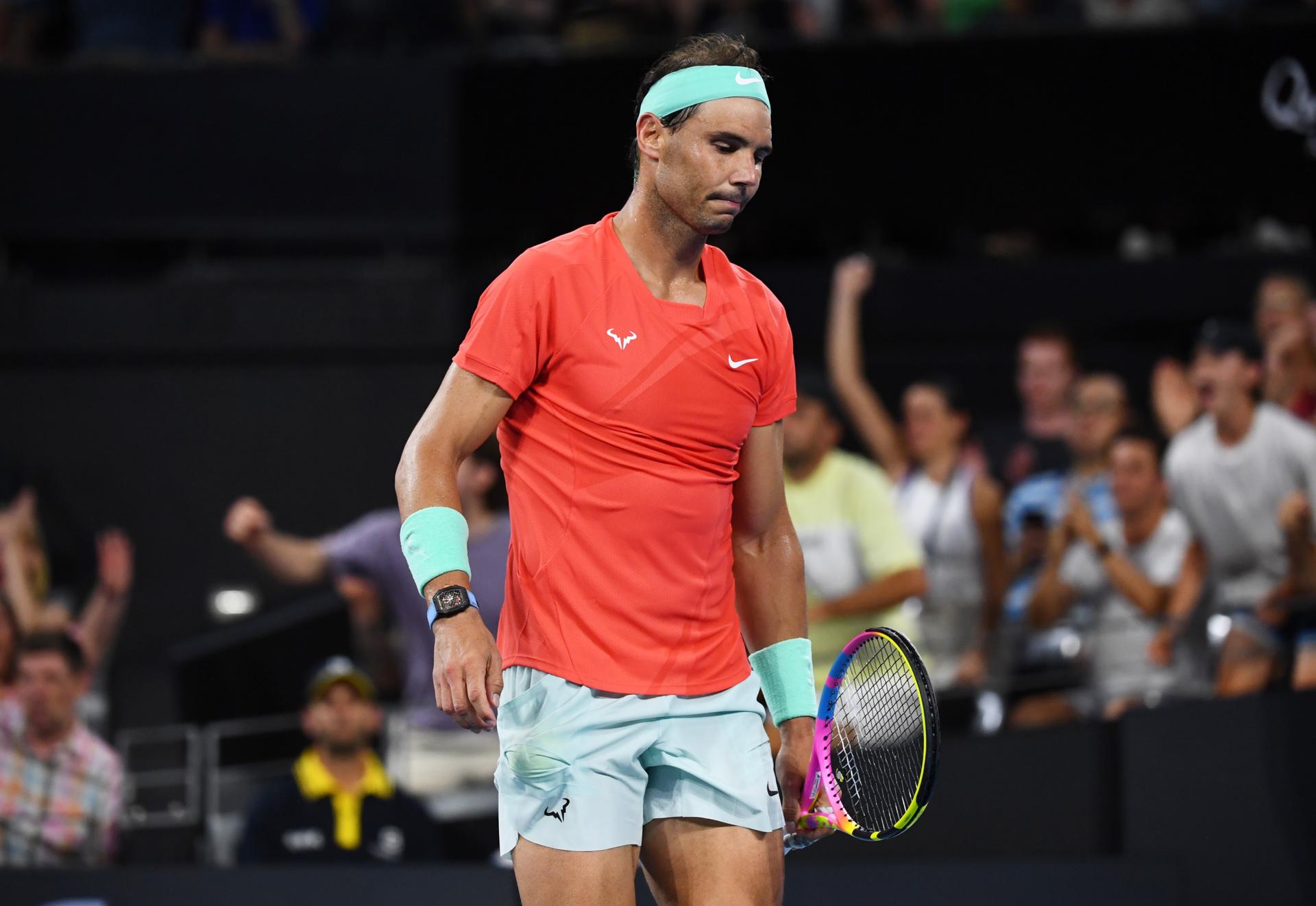 Rafa Nadal s'acomiada de Brisbane amb el cap molt alt i graduant Jordan Thompson