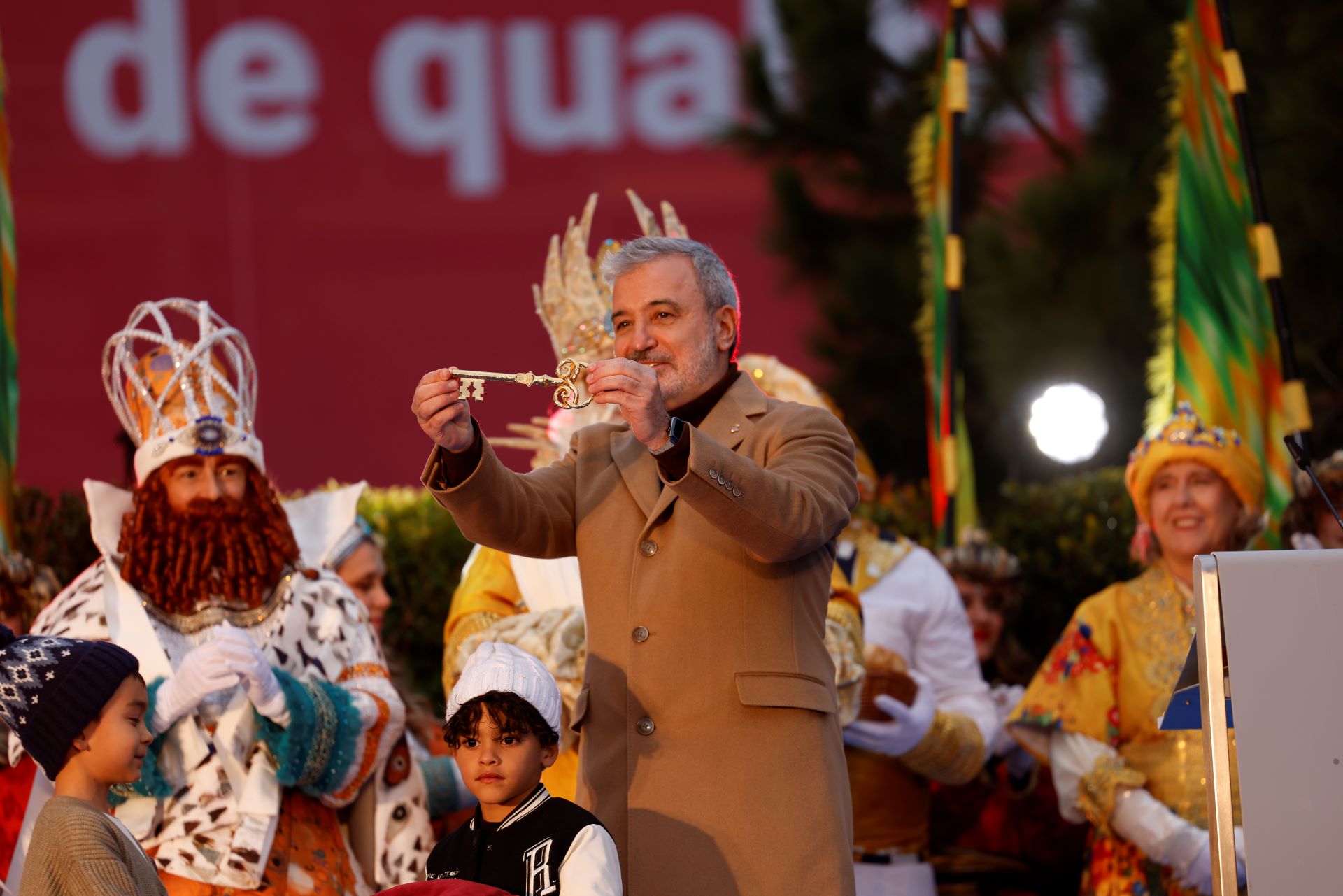 Jaume Collboni claus ciutat Reis Orient Reis Mags Barcelona Jaume Collboni claus ciutat Reis Orient Reis Mags Barcelona