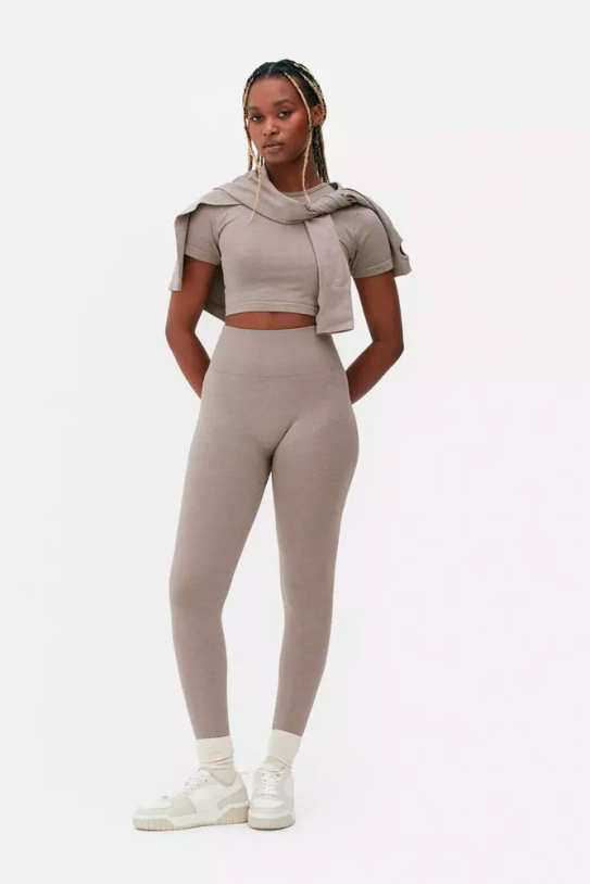 Leggings Jaspeados De Alto Rendimiento1 Leggings Jaspeados De Alto Rendimiento1