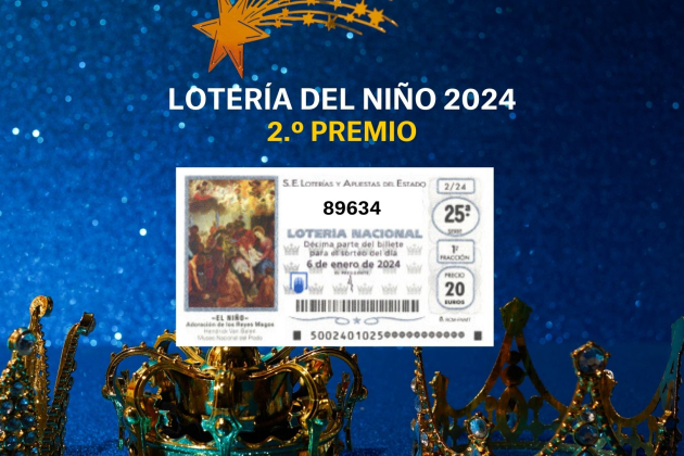 segundo premio loteria niño 2024