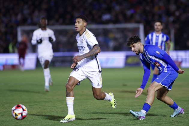 Vinícius Tobias Arandina Real Madrid / Foto: EFE