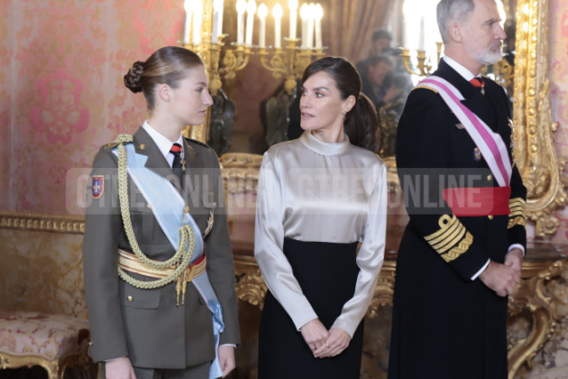 Felipe, Letizia y Leonor / GTRES