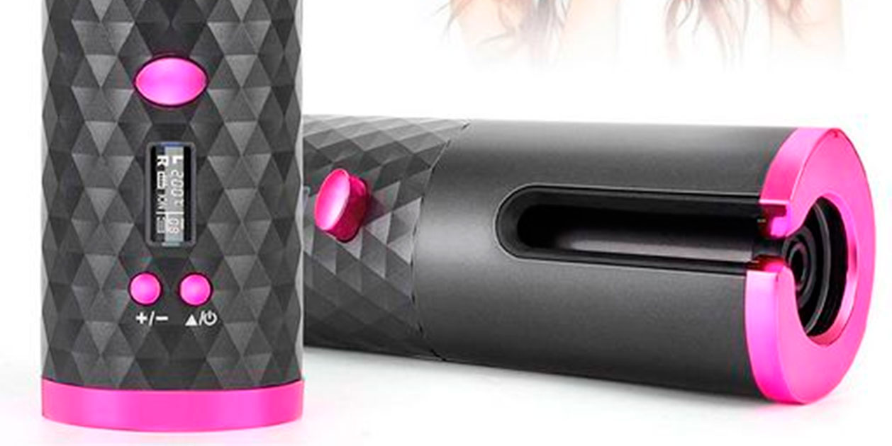 Carrefour tiene un rizador de pelo inalámbrico automático
