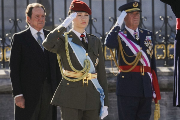 Leonor en la Pasqua Militar EFE