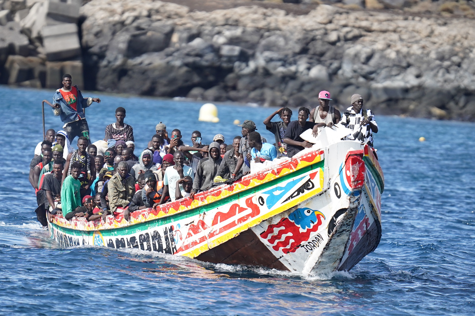 Eighteen people a day died trying to reach Spain in 2023: a total of 6,618 migrant deaths