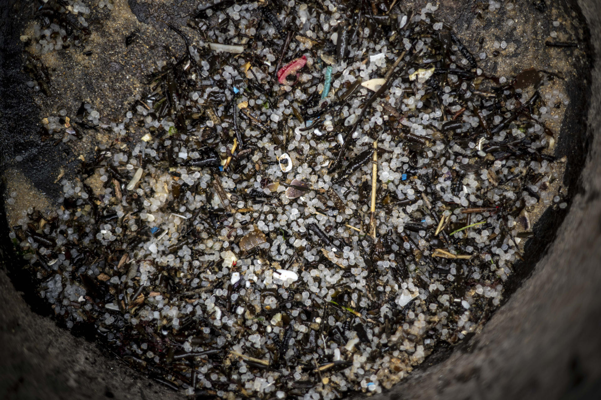 La Xunta admite ahora que hace días que tenía información sobre el vertido de pellets en la costa gallega