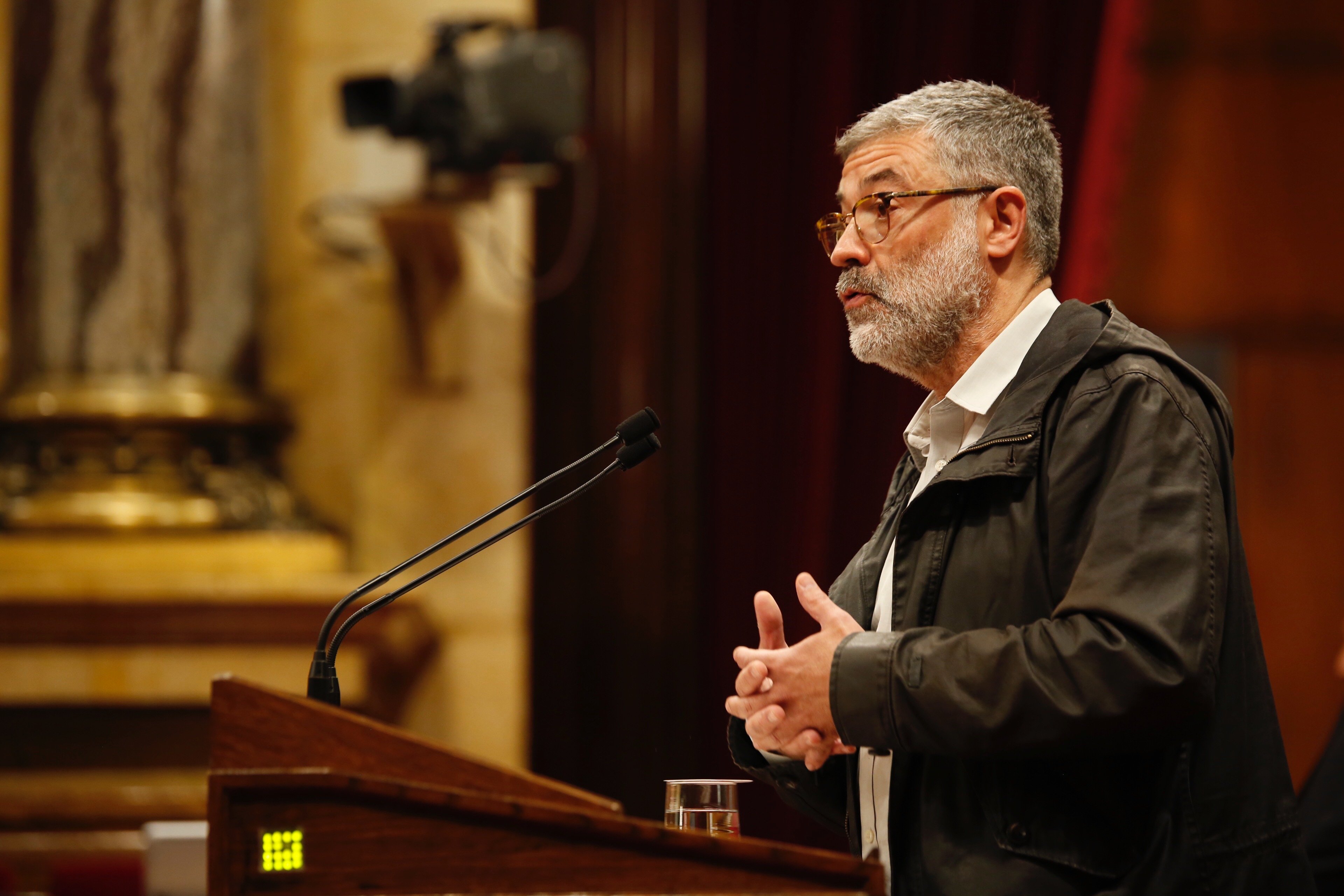 Carles Riera reitera que cal trencar amb l'Estat després del manteniment del 155