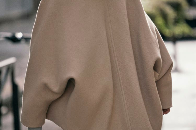 Abric curt oversize