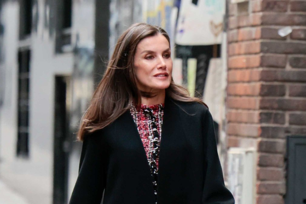 reina Letizia desafía el frío en Madrid EFE