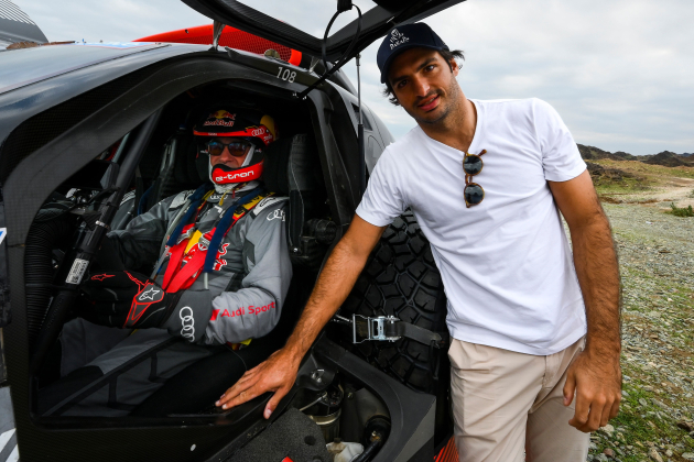 Carlos Sainz padre e hijo GTRES