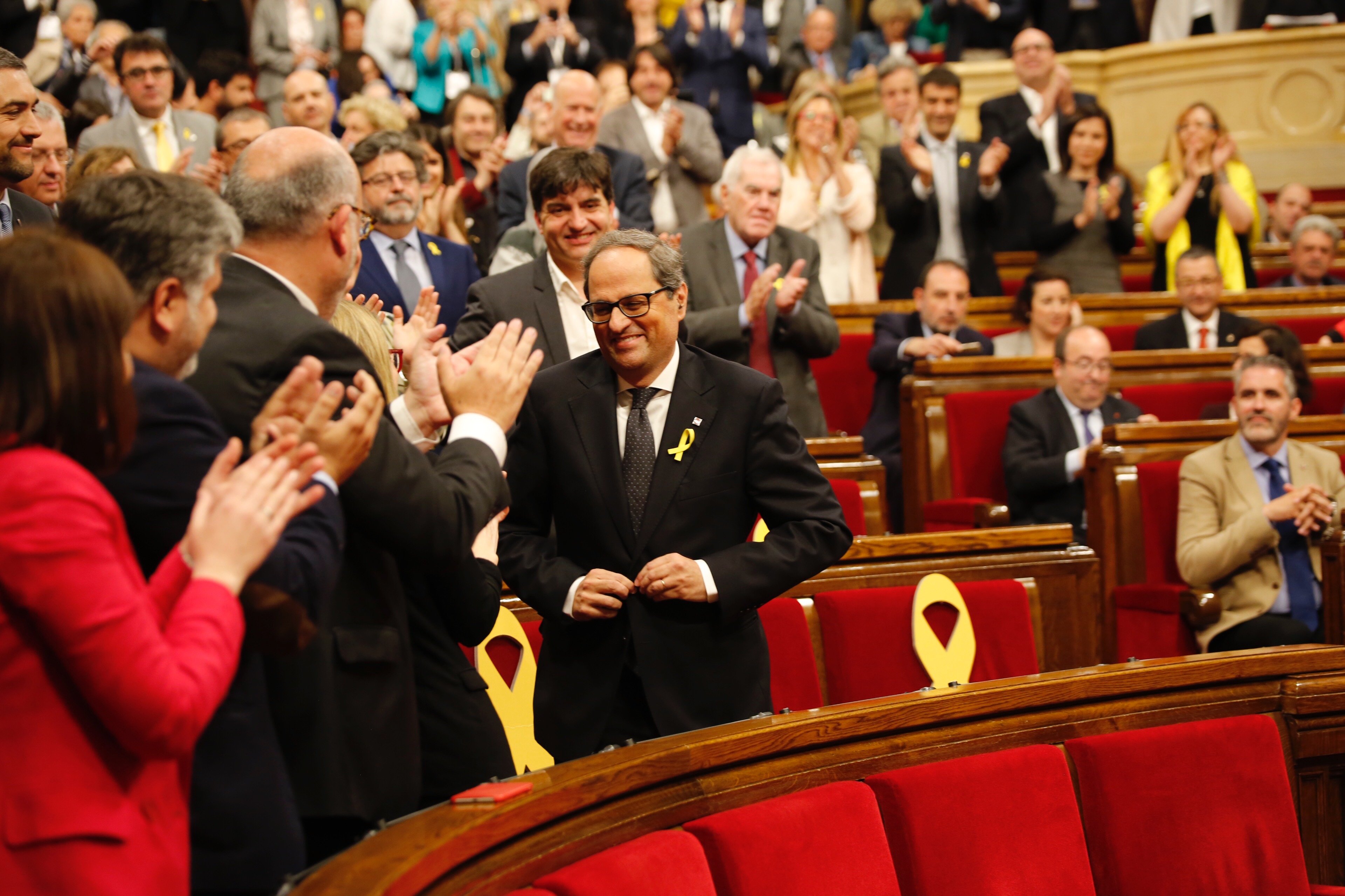 Torra recorda un any de presidència afirmant que és el seu “únic mandat”