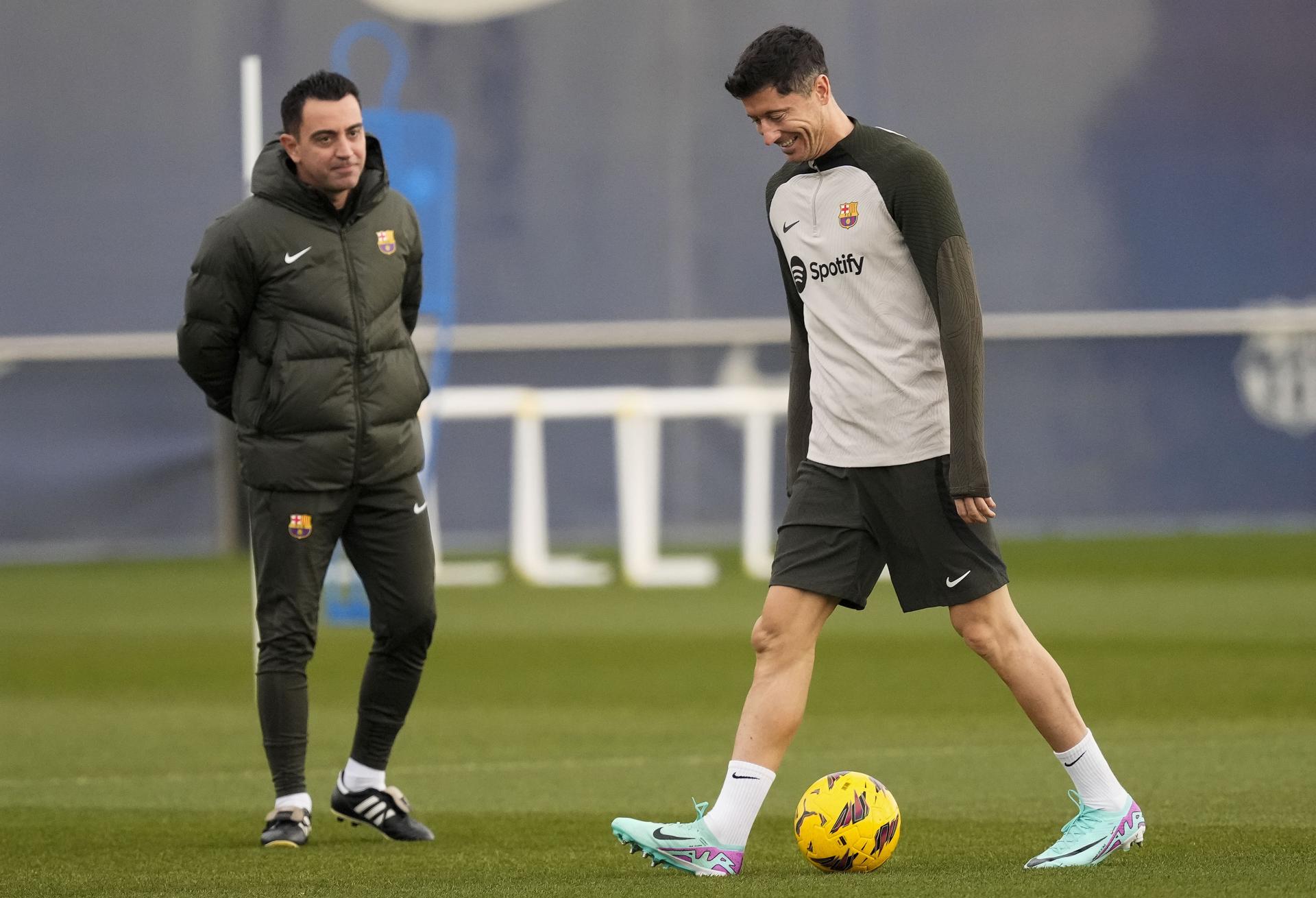 Lewandowski ha sido clave en el despido de Xavi Hernández