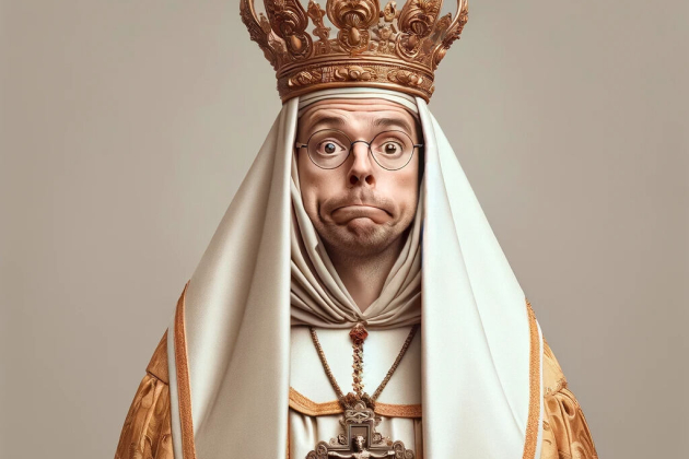 Disfressa de La Moreneta creada per la IA Disfressa de La Moreneta creada per la IA