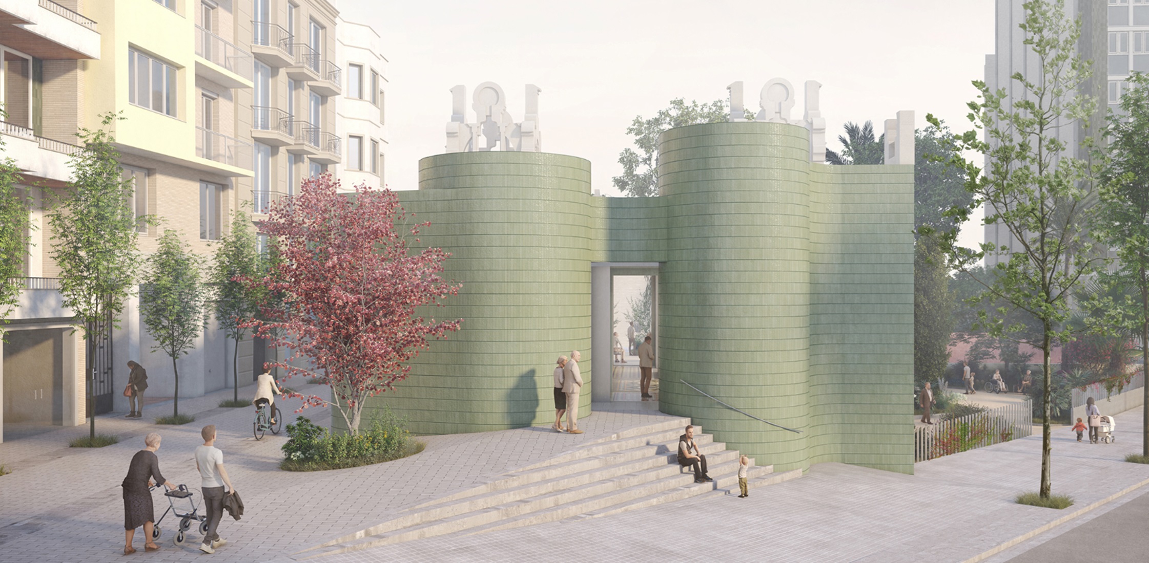 La rehabilitació de la modernista Casa Tosquella inclourà una façana ondulant en una paret mitgera